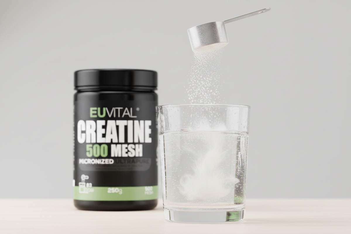 Creatina monoidrato 500 mesh: cosa significa?