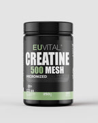 EUVITAL Creatine 500 Mesh — Creatina Monoidrato Micronizzata Ultrapura | Nuovamente Disponibile da Settembre!